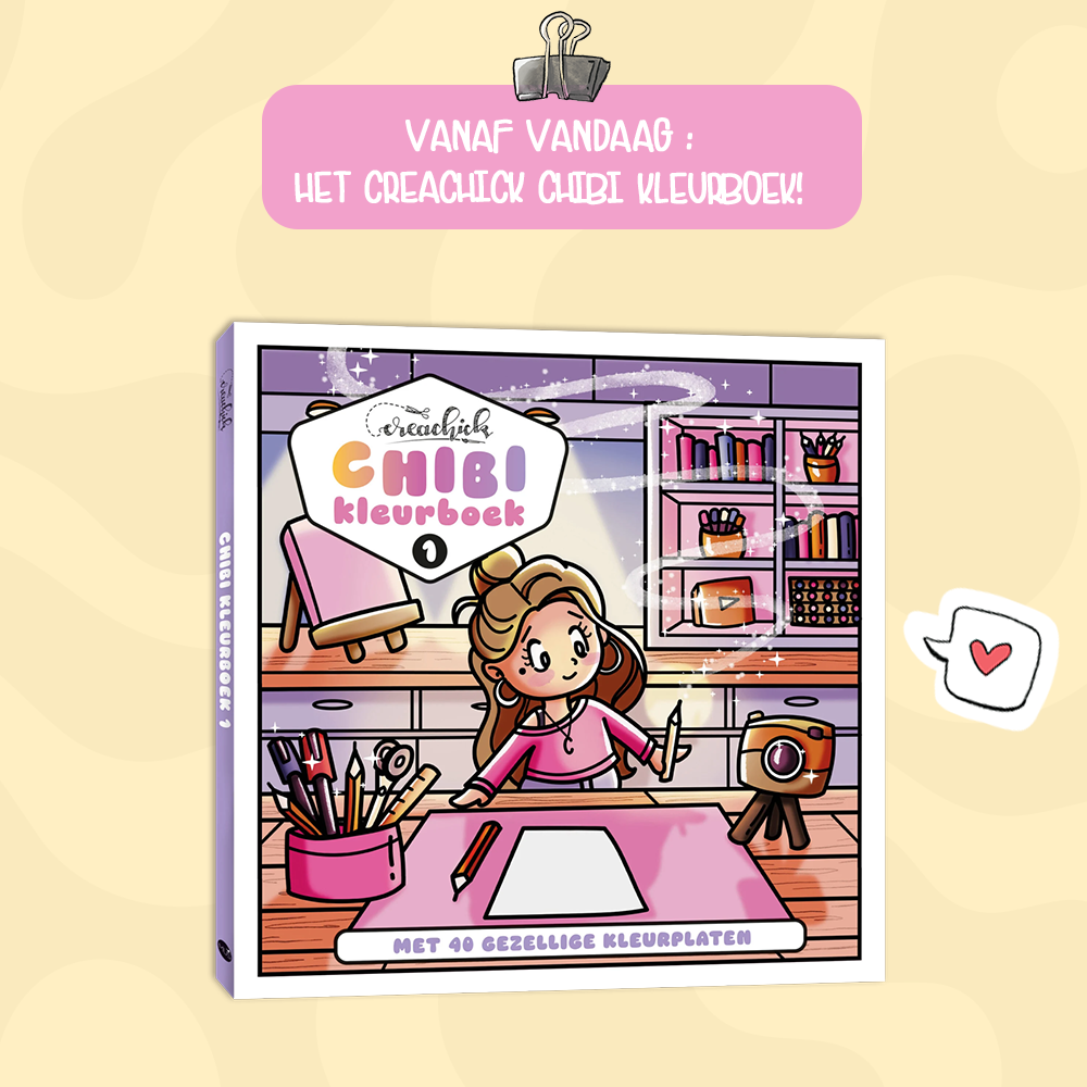 Eindelijk: Het Chibi Kleurboek is er! ✨🎀