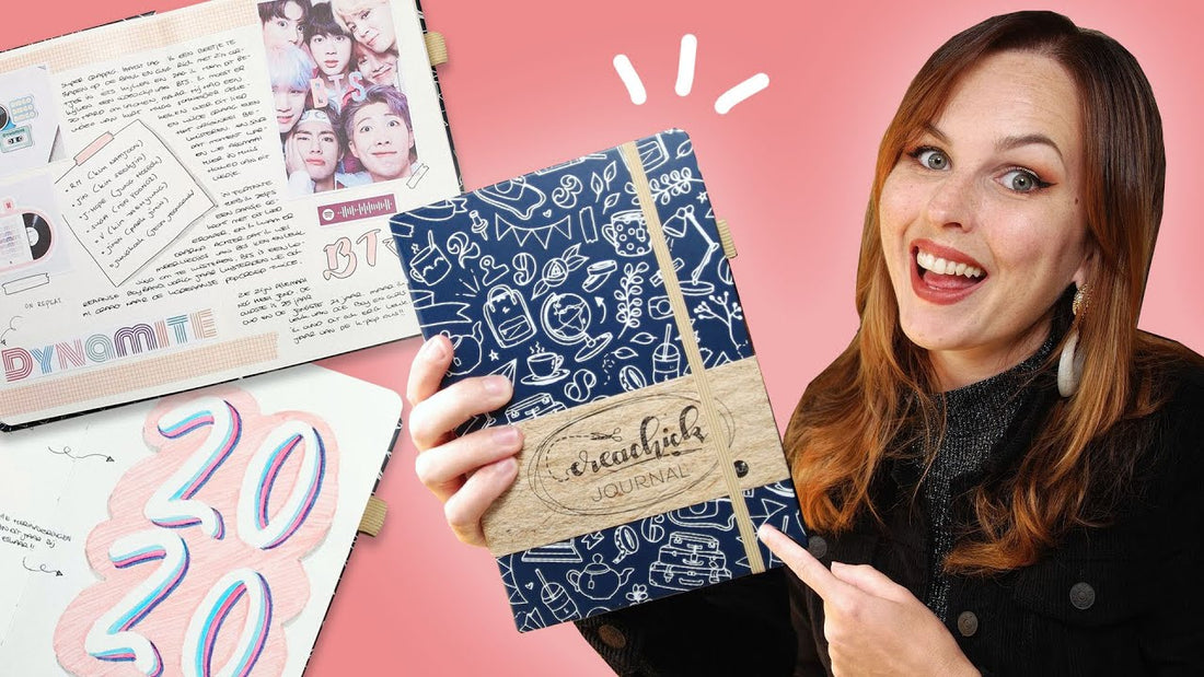 BEGINNEN in de NIEUWE CREACHICK JOURNAL! - Inspiratie 2020 bullet journal