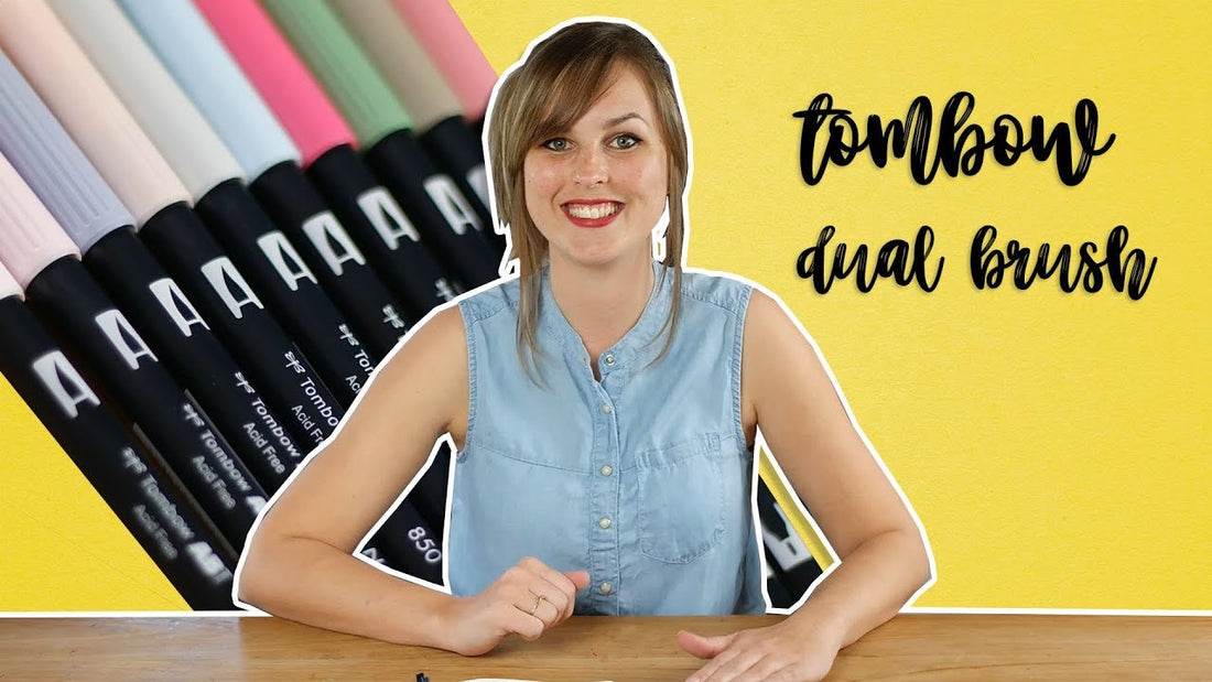 Mijn favoriete Tombows - Tombow Dual Brush Pen Review 2018 Nederlands | CreaChick