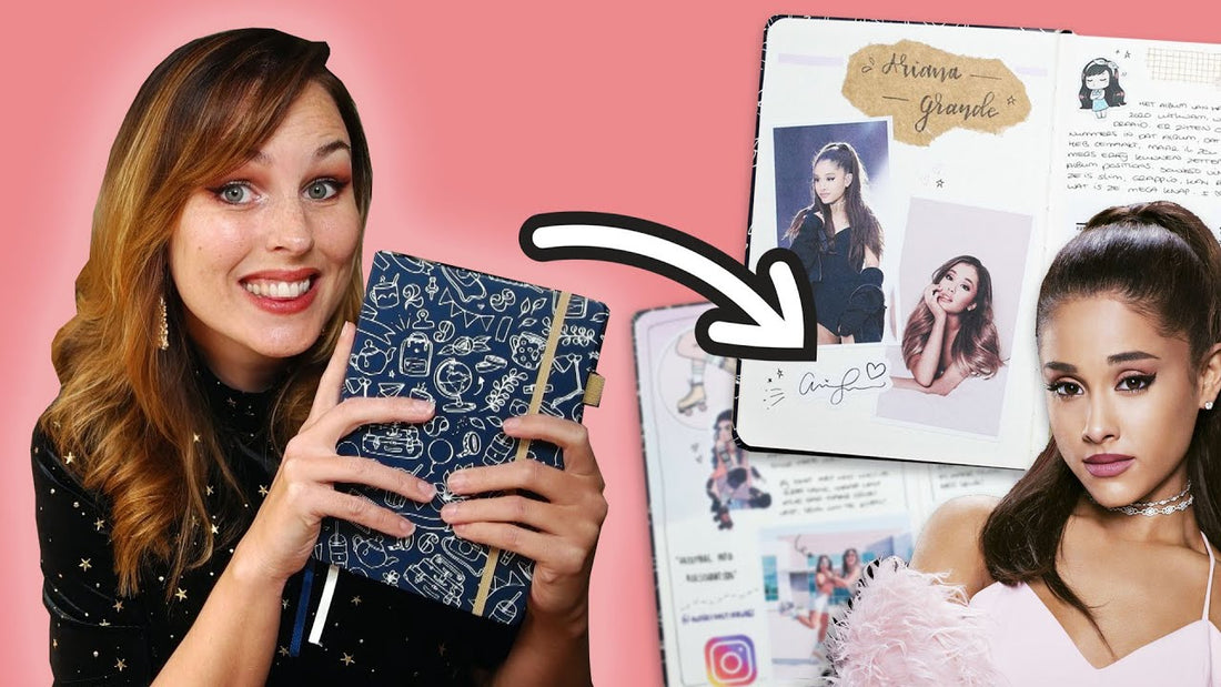 ARIANA GRANDE'S HANDTEKENING in mijn JOURNAL - Bullet journal inspiratie