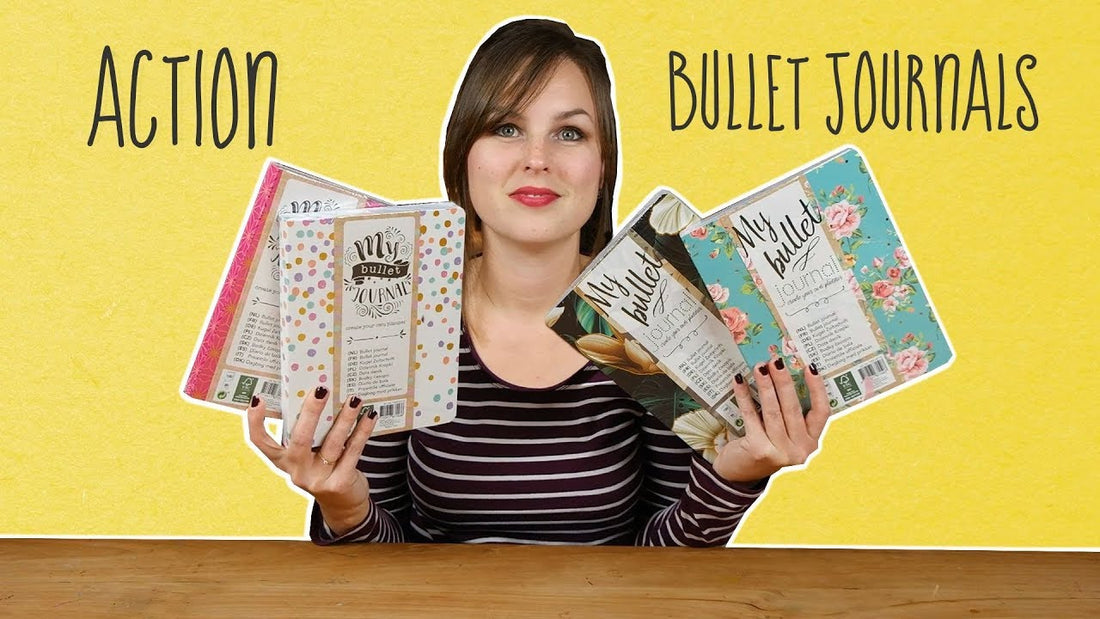 Bullet journal van Action 2018 - Review en Shoplog bullet journaling | CreaChick