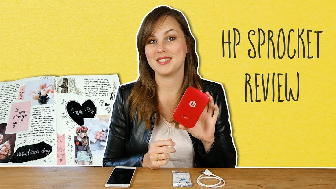 HP Sprocket Review + Valentijnsdag Plan with me - Bullet Journal Nederlands | CreaChick