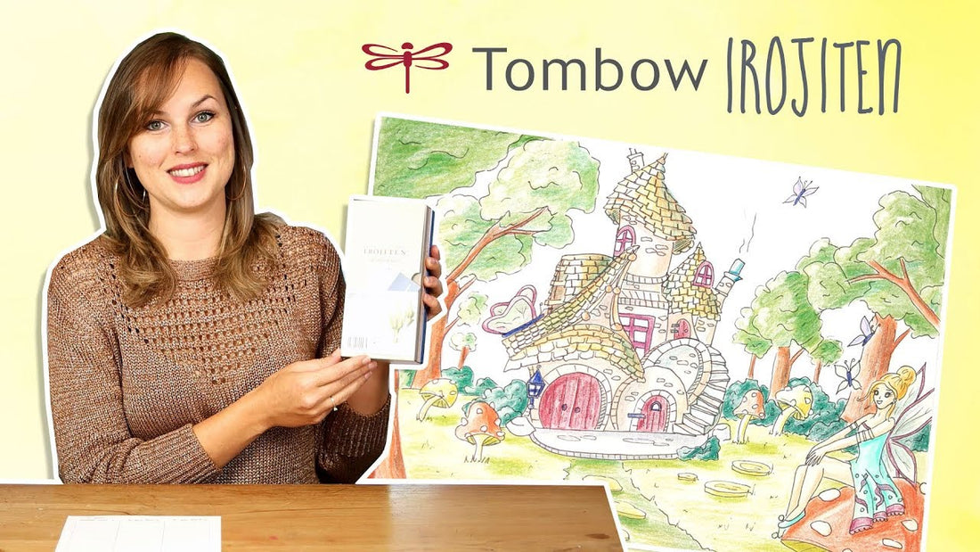 Tombow Irojiten Woodlands kleurpotloden review 2018 - Nederlands | CreaChick