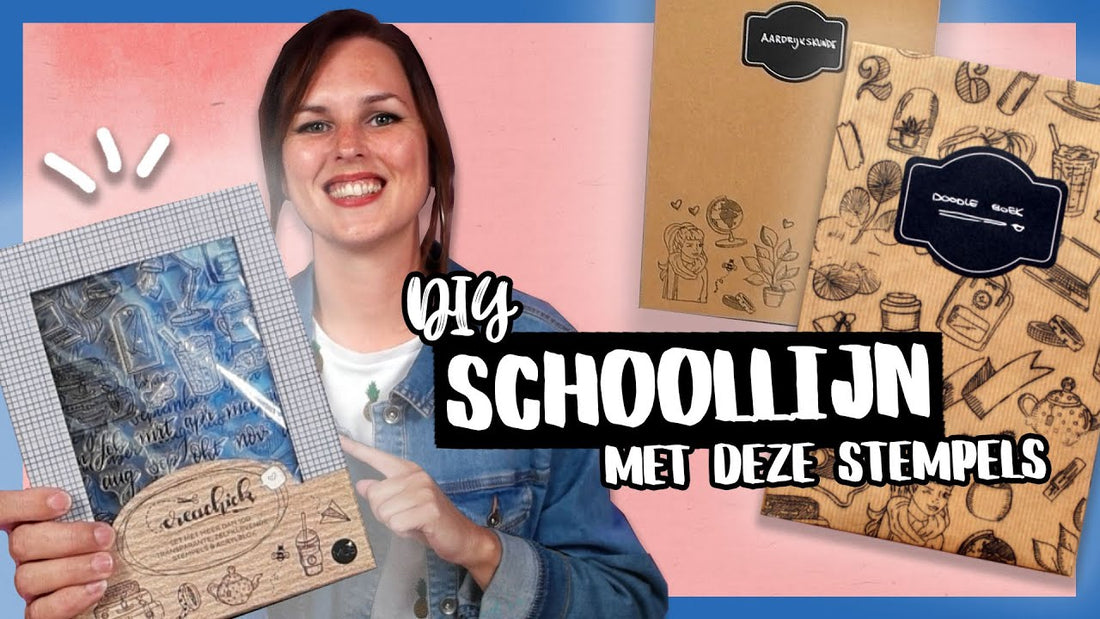 NIEUWE STEMPELSET (2020) - creatieve back to school ideetjes