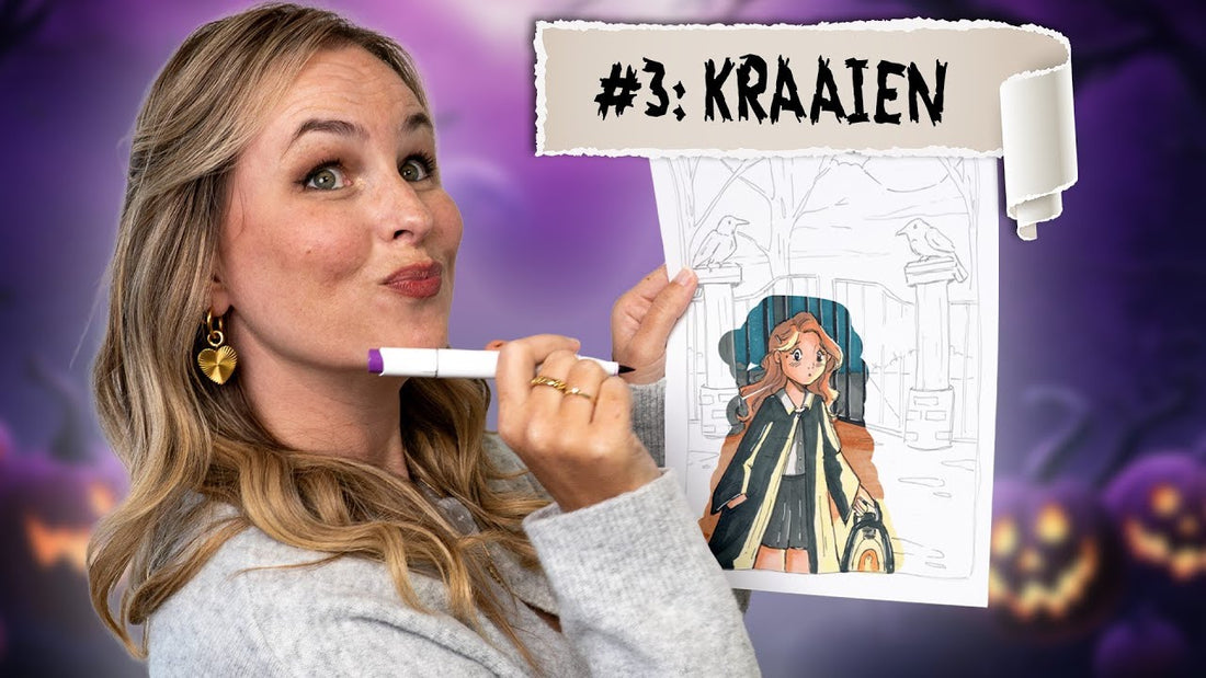 IK GA HALLOWEEN TEKENINGEN MAKEN! 
