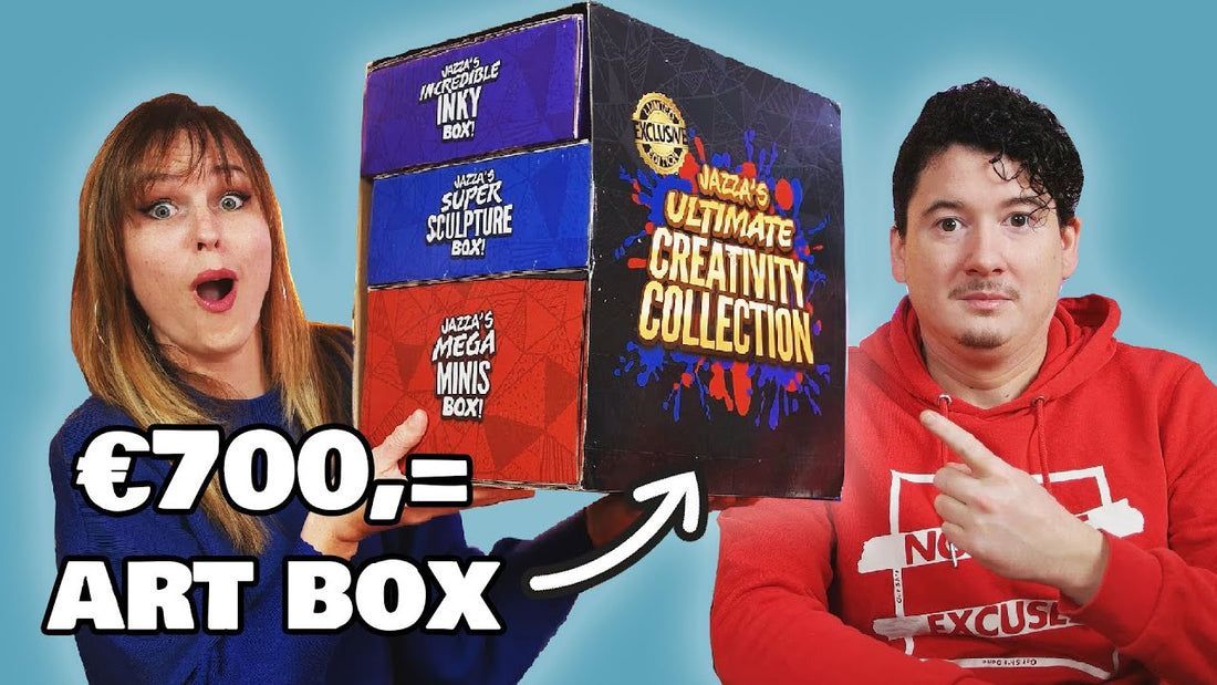 WAT ZIT ERIN? - XXXL ART BOX UNBOXING