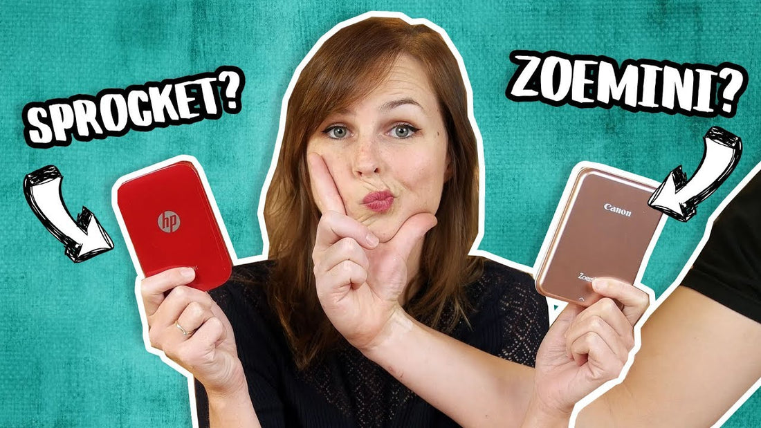 WELKE POCKETPRINTER IS BETER? Hp Sprocket vs Canon zoemini.