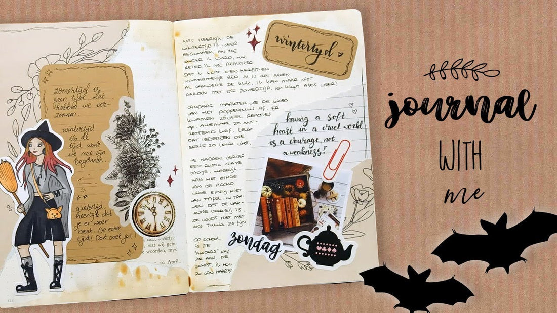 Wintertijd Spread - Journal With me - Nederlands | CreaChick