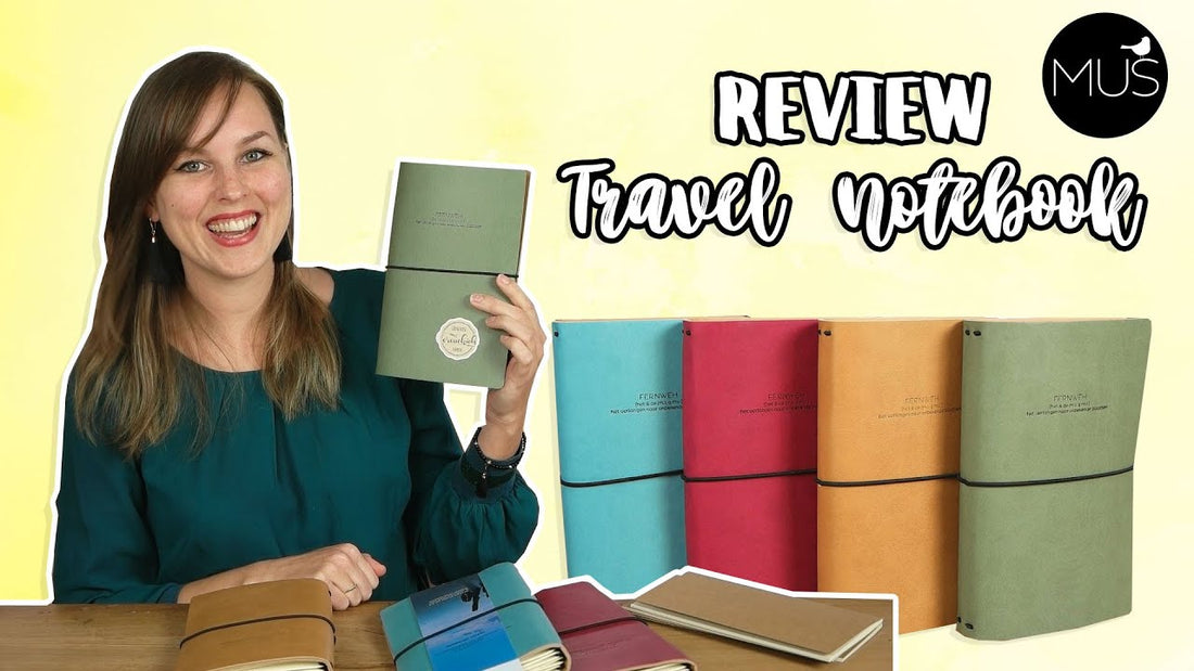 Deze journal gebruik ik nu - Fernweh Travel Notebook 2019