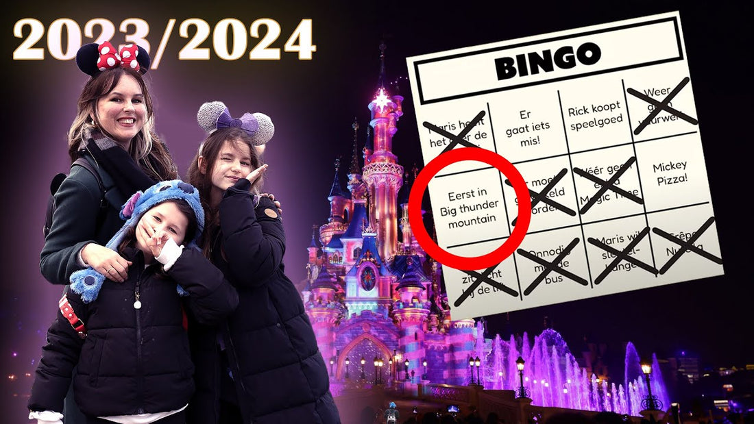 WIJ GINGEN naar DISNEYLAND PARIJS met OUD & NIEUW! - CreaChick Vlog