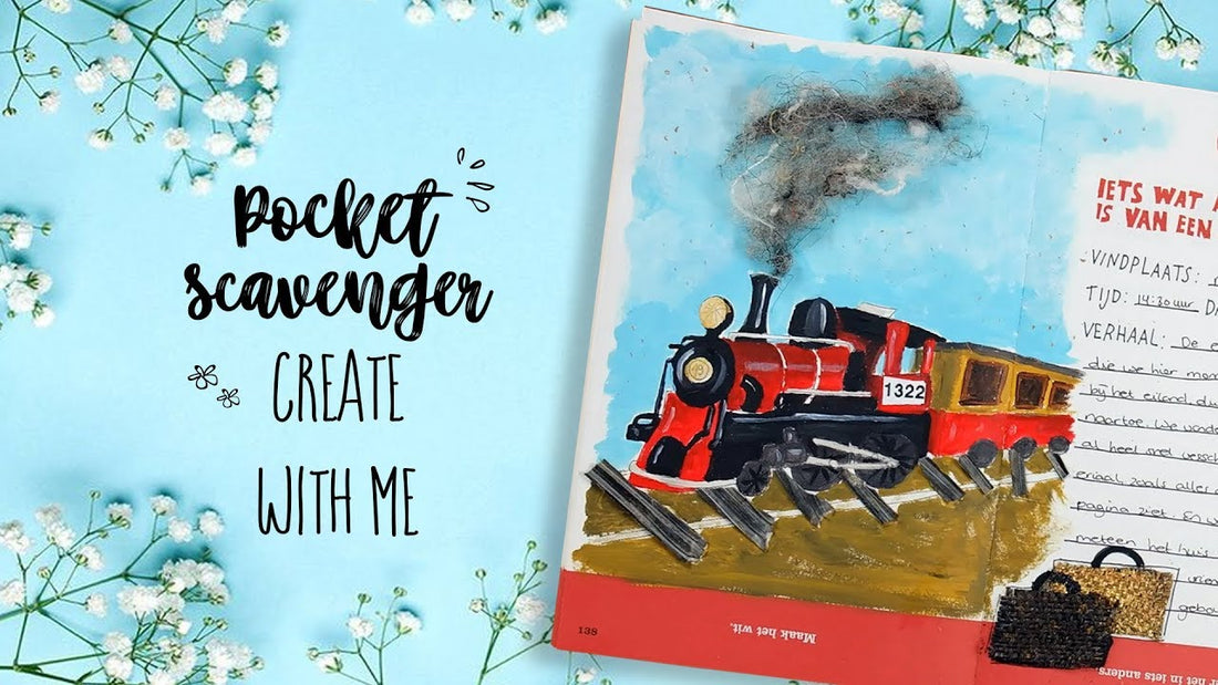 Pocket Scavenger Opdracht 70 - Bouwterrein | CreaChick