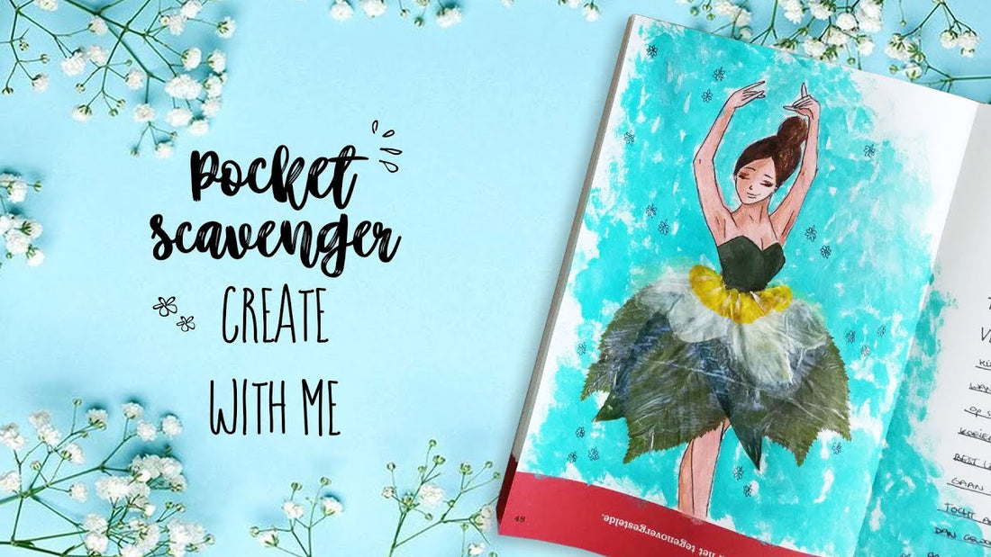 Wat is een Pocket Scavenger + #25: Verschillende soorten bladeren  | CreaChick