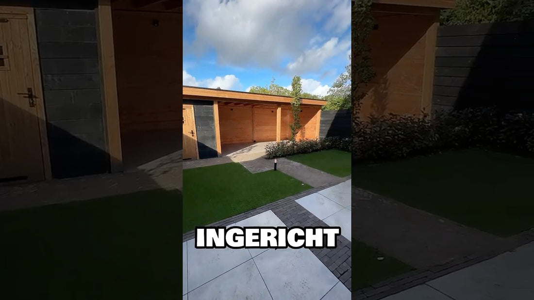 ONZE HELE ACHTERTUIN KREEG EEN MAKE-OVER!