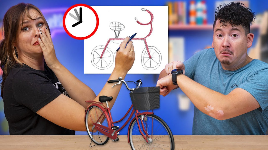WIE HET BESTE HET OBJECT NATEKENT, WINT! - Tekenchallenge met Rick