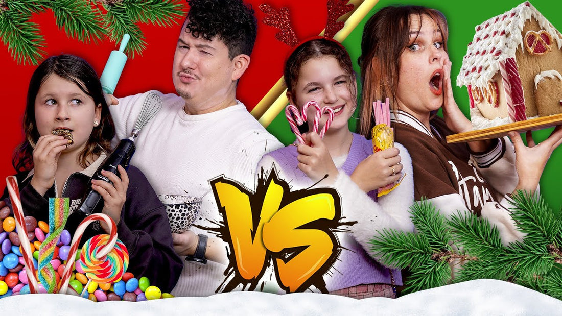 WIE MAAKT HET BESTE SNOEPHUISJE? - Kerst Peperkoekhuis Challenge