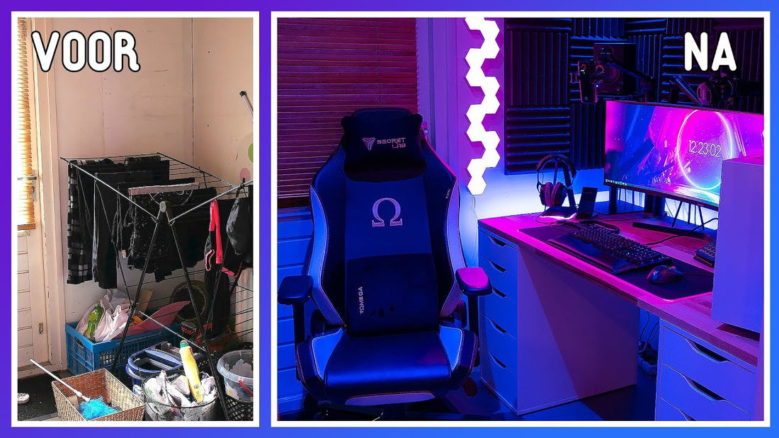 Van WASHOK naar GAME STREAM KAMER - MAKE-OVER