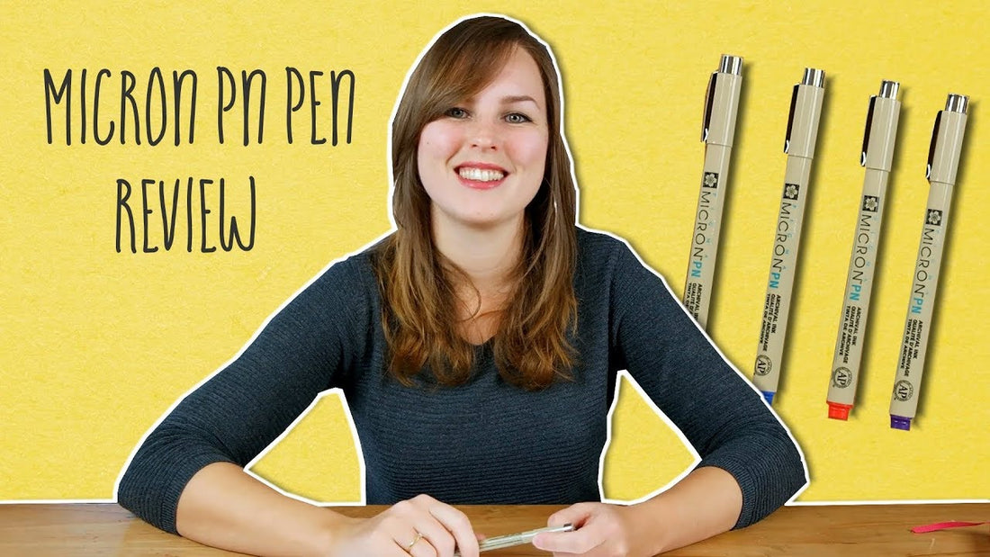 Sakura Pigma Micron PN pen + Gelly Roll Pen review - Nederlands Bullet Journaling | CreaChick