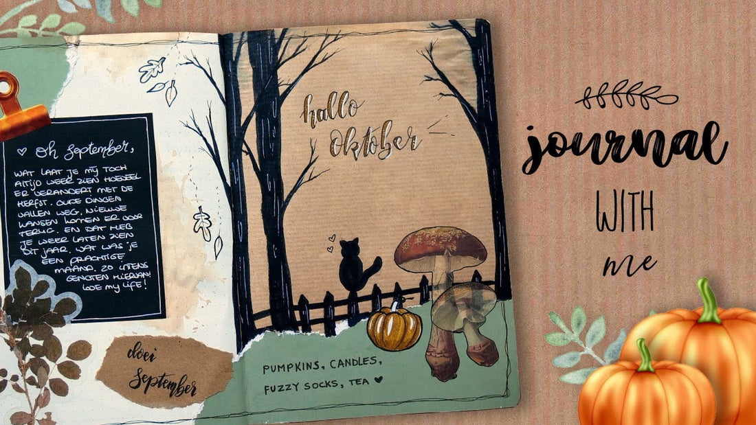 Omslag Oktober - Journal With Me - Nederlands | CreaChick