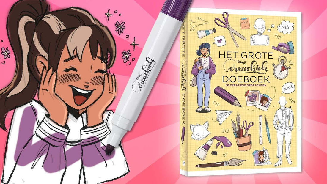 JIJ KAN CREACHICK ZIJN met HET GROTE CREACHICK DOEBOEK!