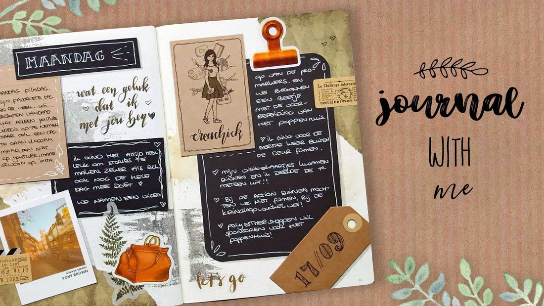 Daily Spread September - Journal with Me - Nederlands | CreaChick