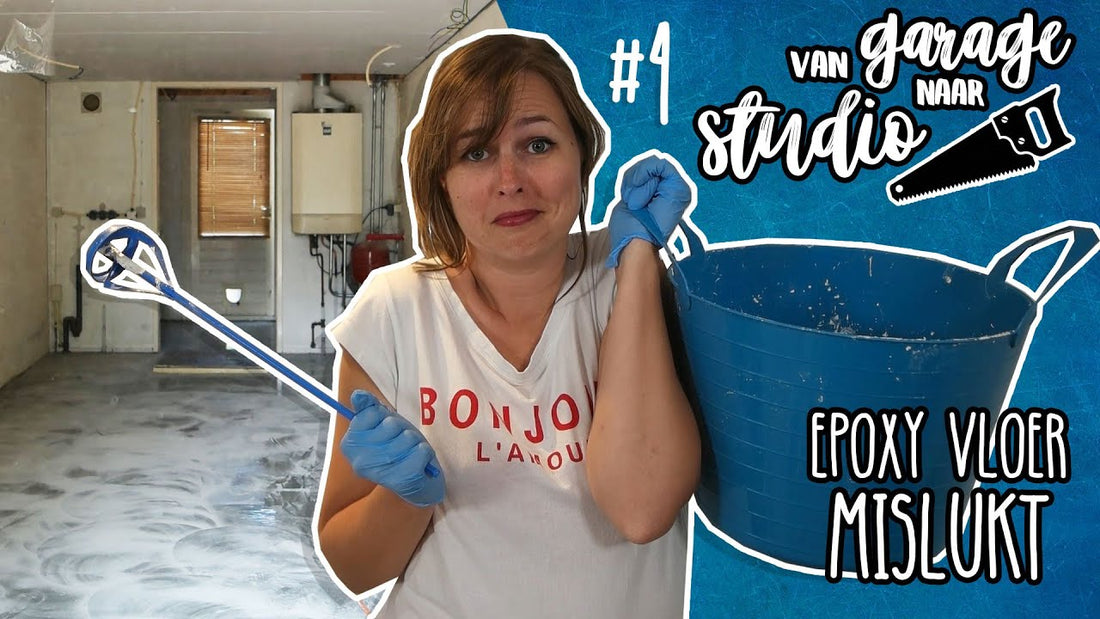 #4 OEPS! Onze EPOXY VLOER is MISLUKT!
