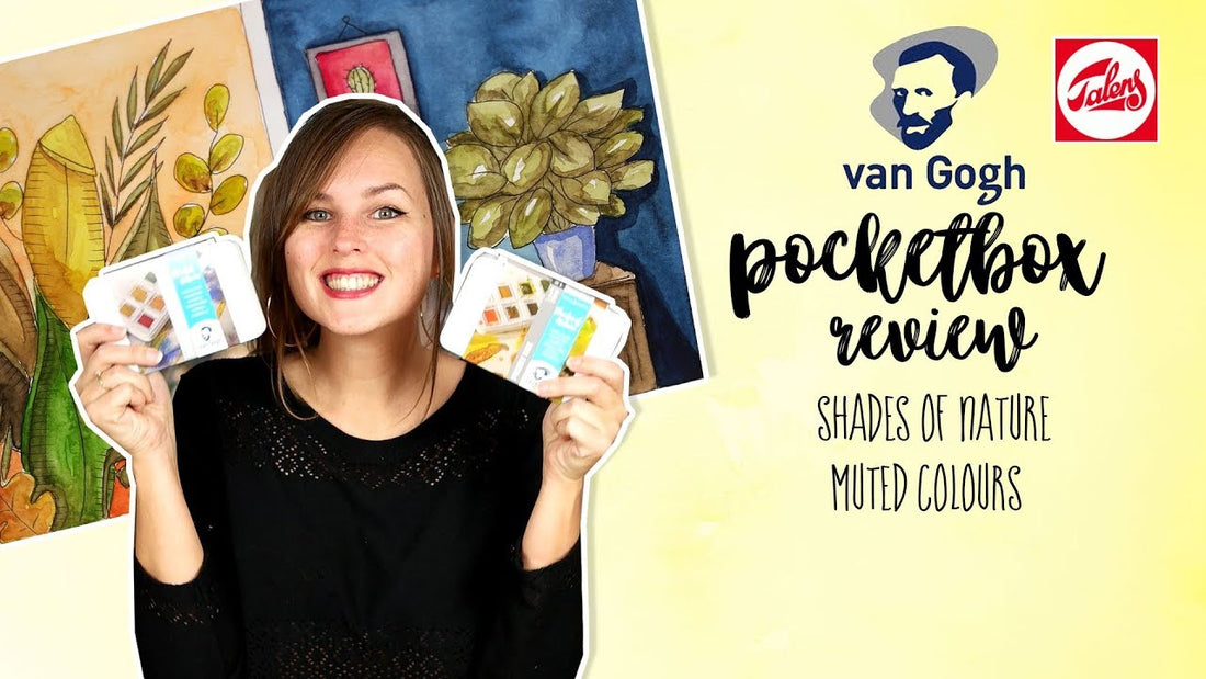 Van Gogh Aquarel Pocketbox Royal Talens Review 2018 - Nederlands | CreaChick