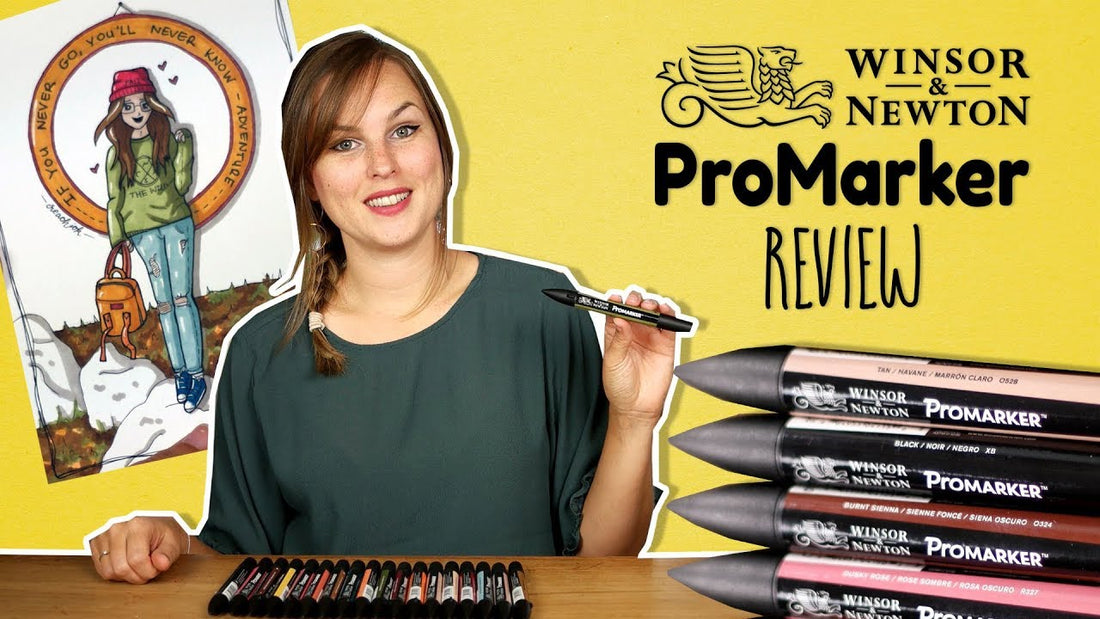Promarker Review 2018 - Winsor and Newton - Nederlands | CreaChick