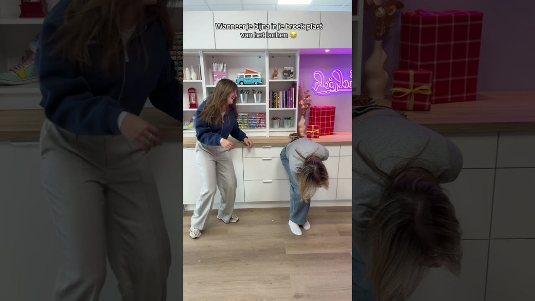 Wanneer je bijna in je broek plast van het lachen…