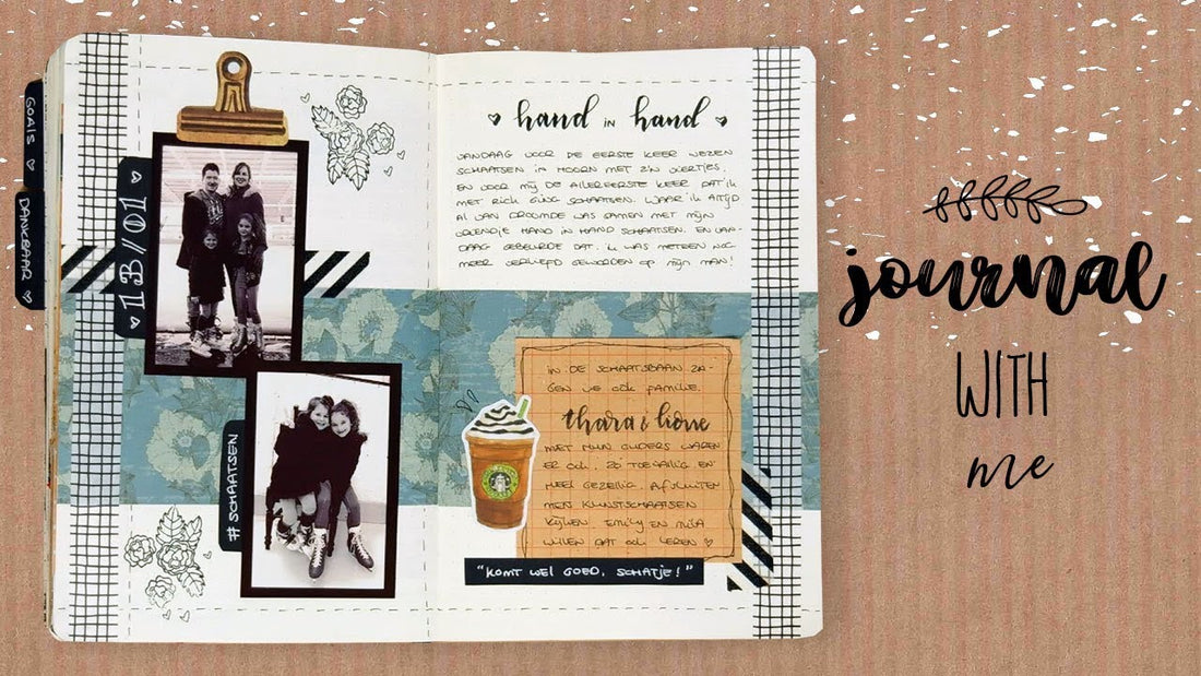 Schaatsen Journal Pagina - Journal With me - Nederlands | CreaChick