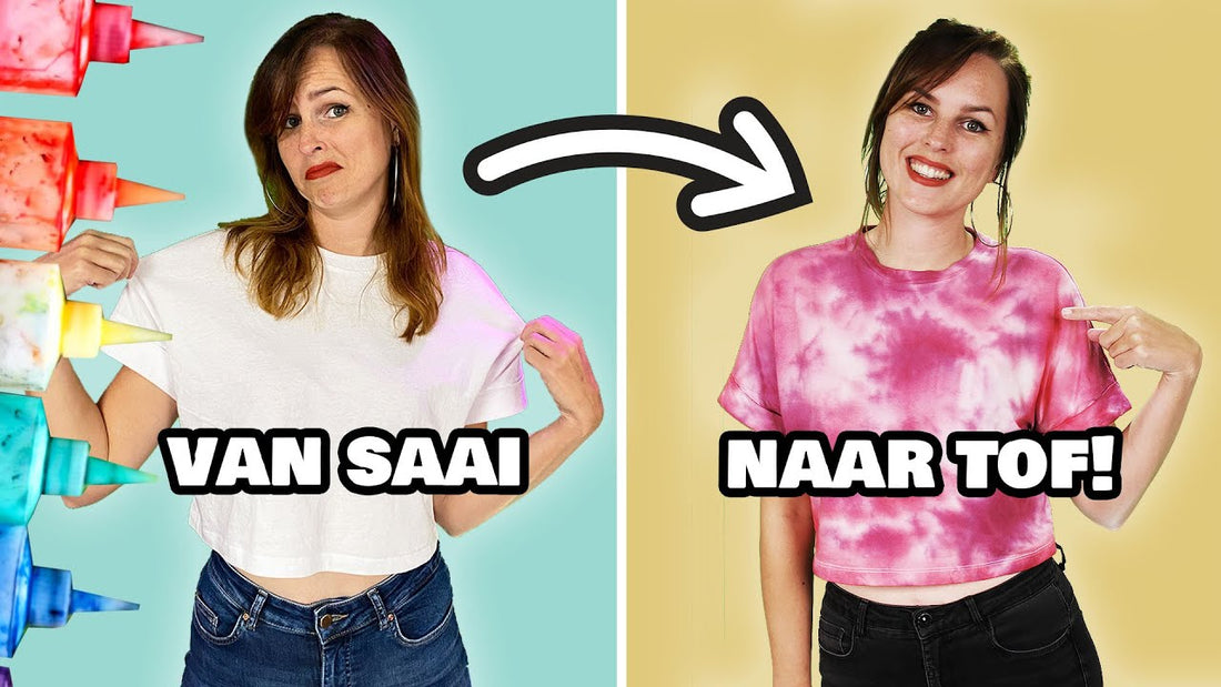 MEERDERE TIE DYE SHIRTS MAKEN VOOR DE EERSTE KEER!