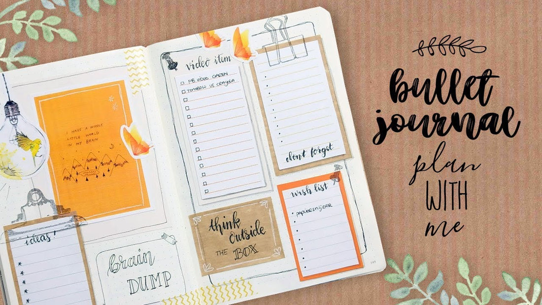 Brain Dump Mei Plan With Me - Bullet Journal Nederlands 2018 | CreaChick
