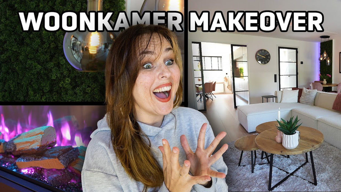 DE HELE WOONKAMER een MAKE-OVER GEVEN!