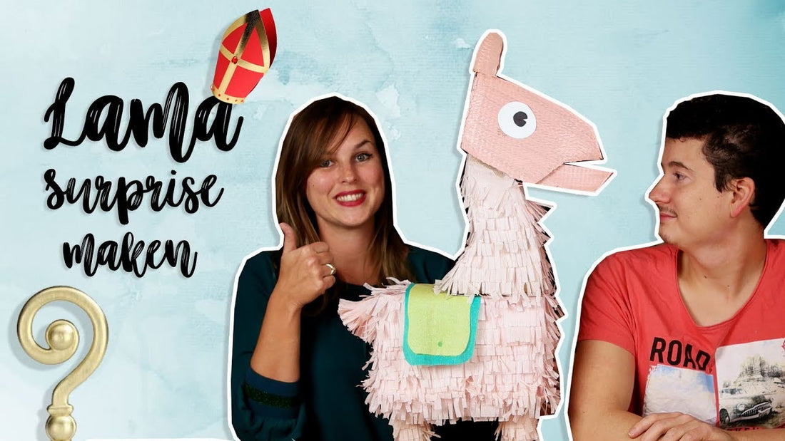 (Fortnite) Lama Sinterklaas Surprise maken - Nederlands DIY - CreaChick