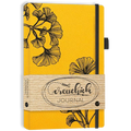 CreaChick Journal Okergeel Productfoto