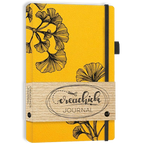 CreaChick Journal Okergeel Productfoto