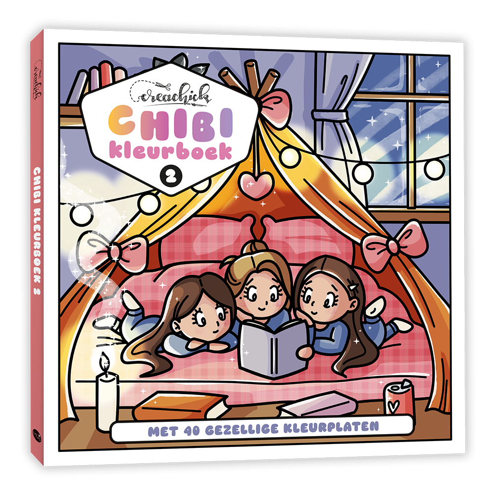 CreaChick Chibi Kleurboek II