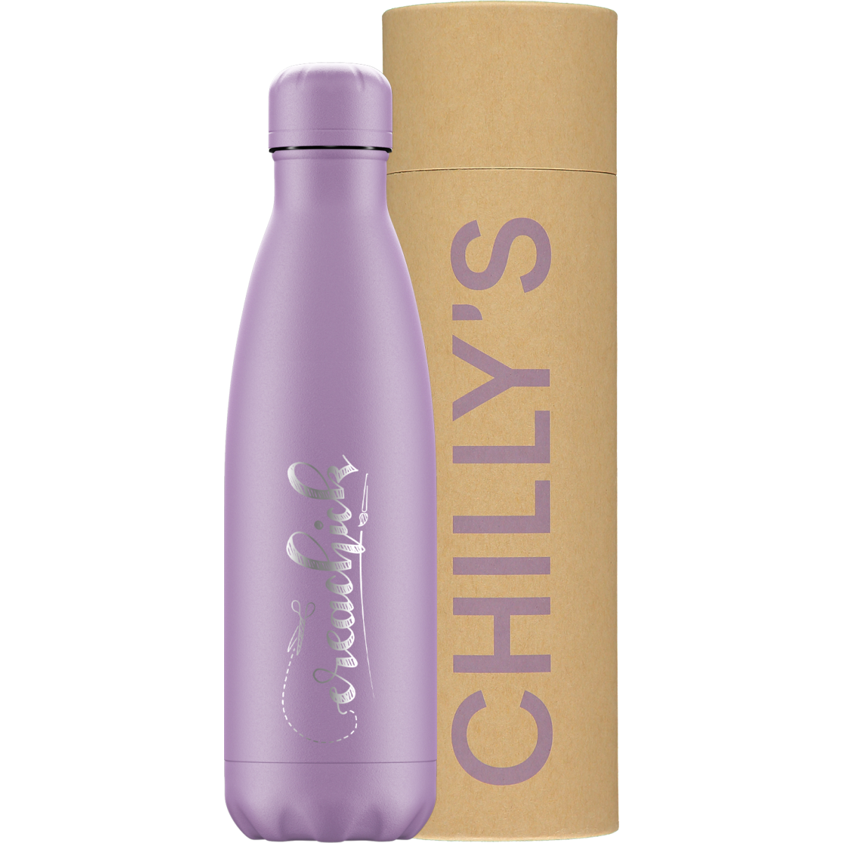 CreaChick Productfoto Creachick Chillys Fles Paars