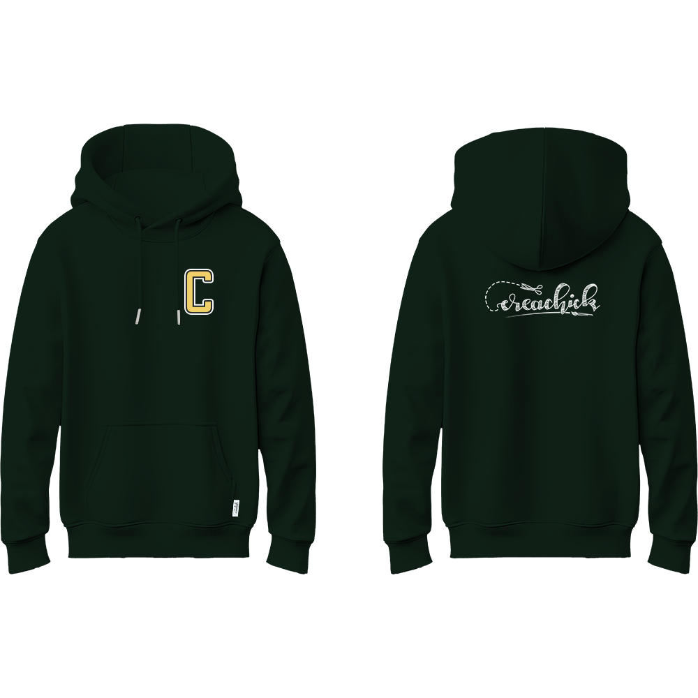 CreaChick Productfoto Creachick Hoodie Groen 2024