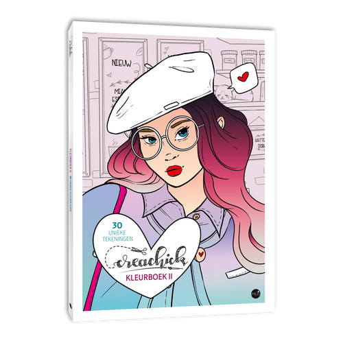 CreaChick Productfoto Creachick Kleurboek 2 Product Afbeelding