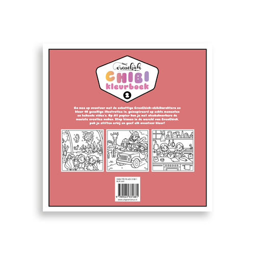 CreaChick Chibi Kleurboek II