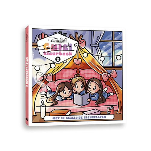 CreaChick Chibi Kleurboek 2 gesigneerd