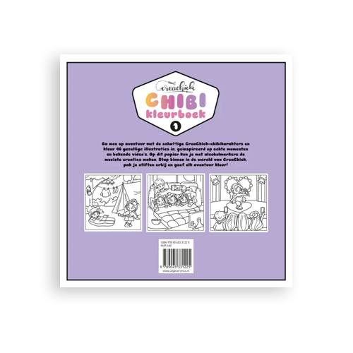 CreaChick Chibi Kleurboek I