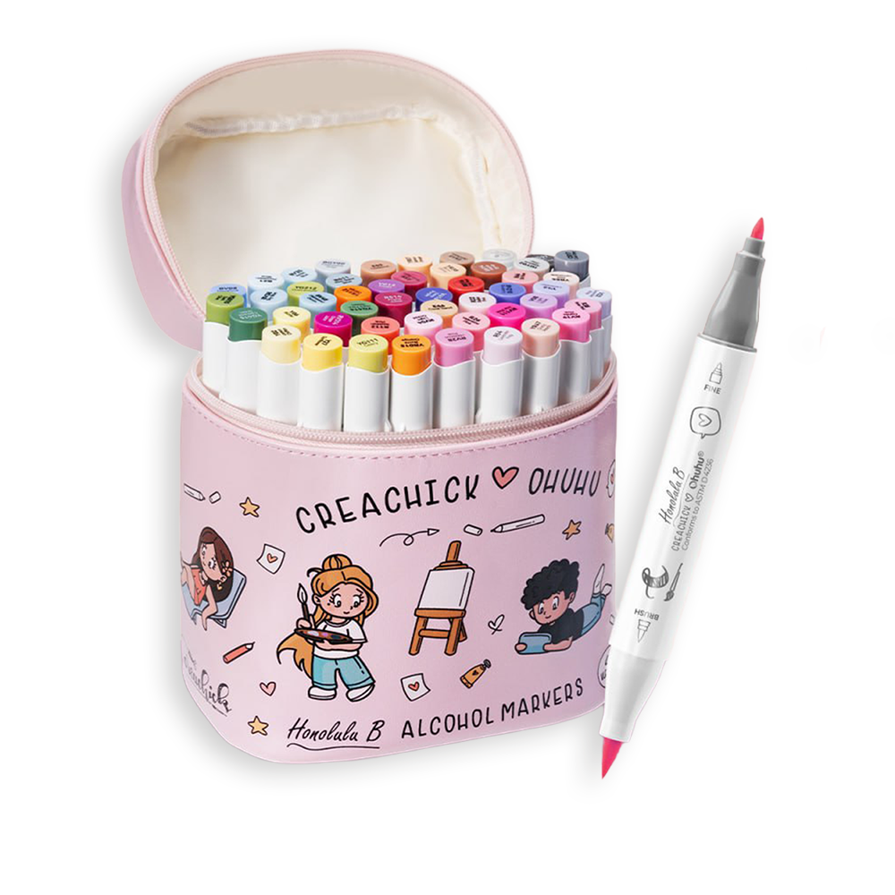 CreaChick Ohuhu markers set