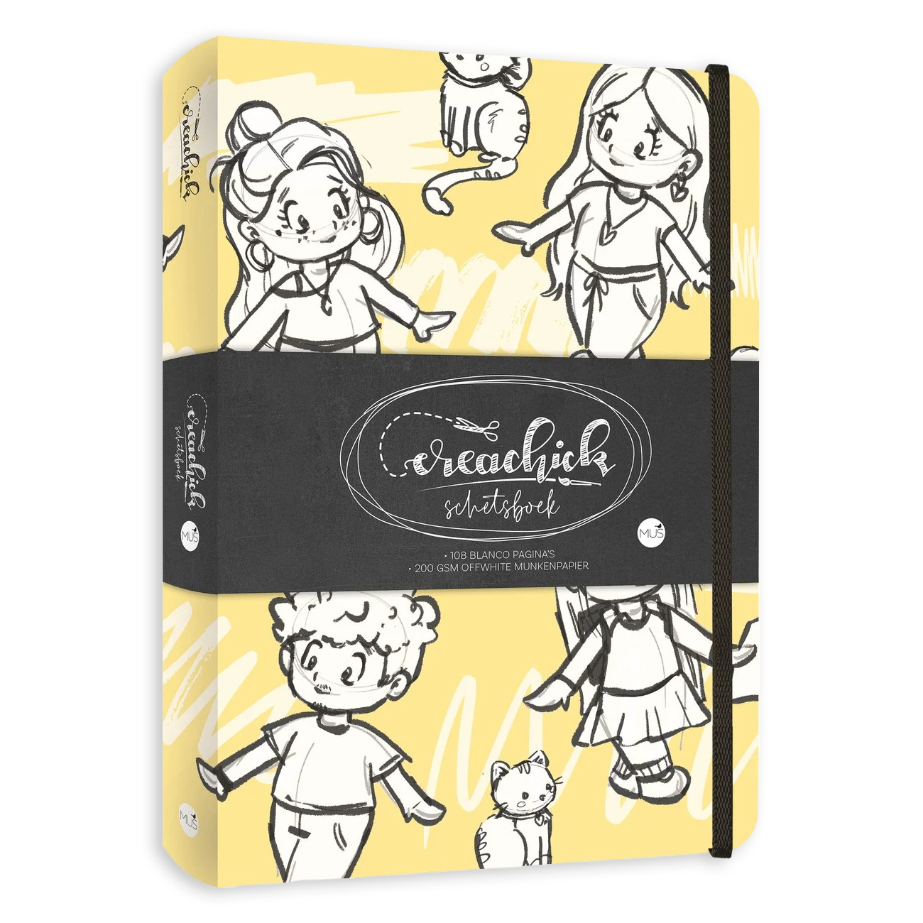 CreaChick Schetsboek Chibi