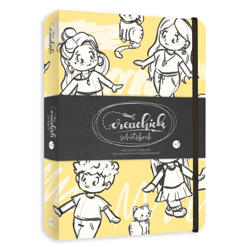 CreaChick Schetsboek Chibi