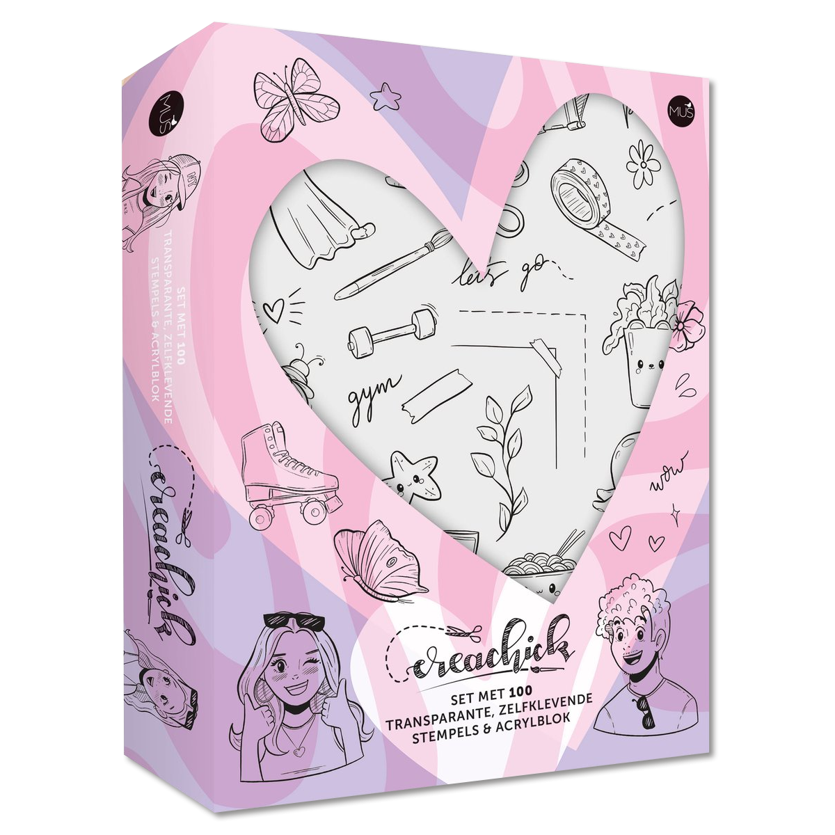 CreaChick Stempelset 2 Productfoto