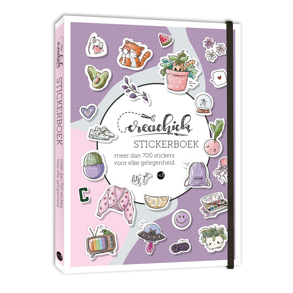 CreaChick Productfoto Creachick Stickerboek