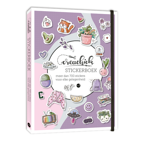 CreaChick Productfoto Creachick Stickerboek