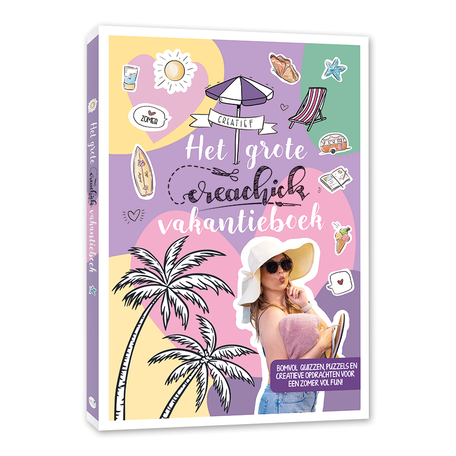 CreaChick Productfoto Grote Creachick Vakantieboek