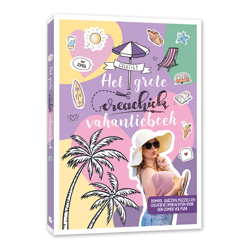 CreaChick Productfoto Grote Creachick Vakantieboek